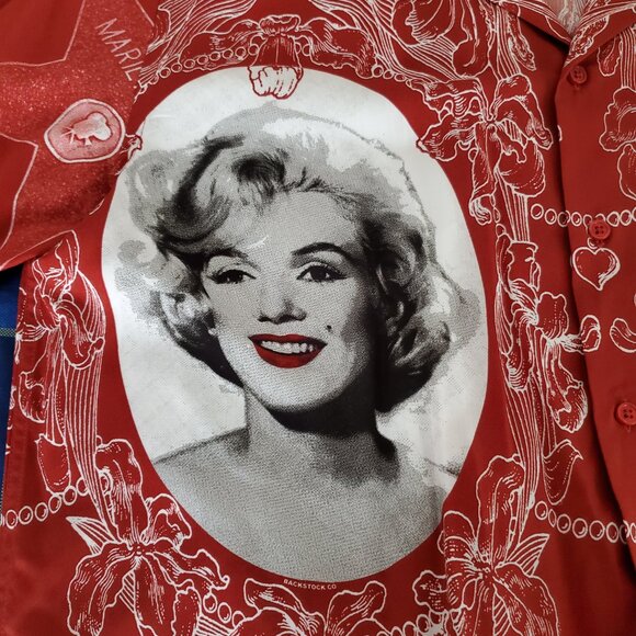 Marilyn Monroe Button Up Shirt - Picture 5 of 8